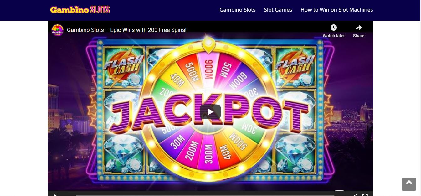 is gambino slots real money